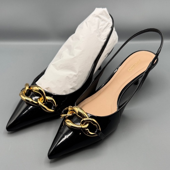 Arezzo Shoes - Vanessa Pointed Toe Slingback Sandal by Arezzo